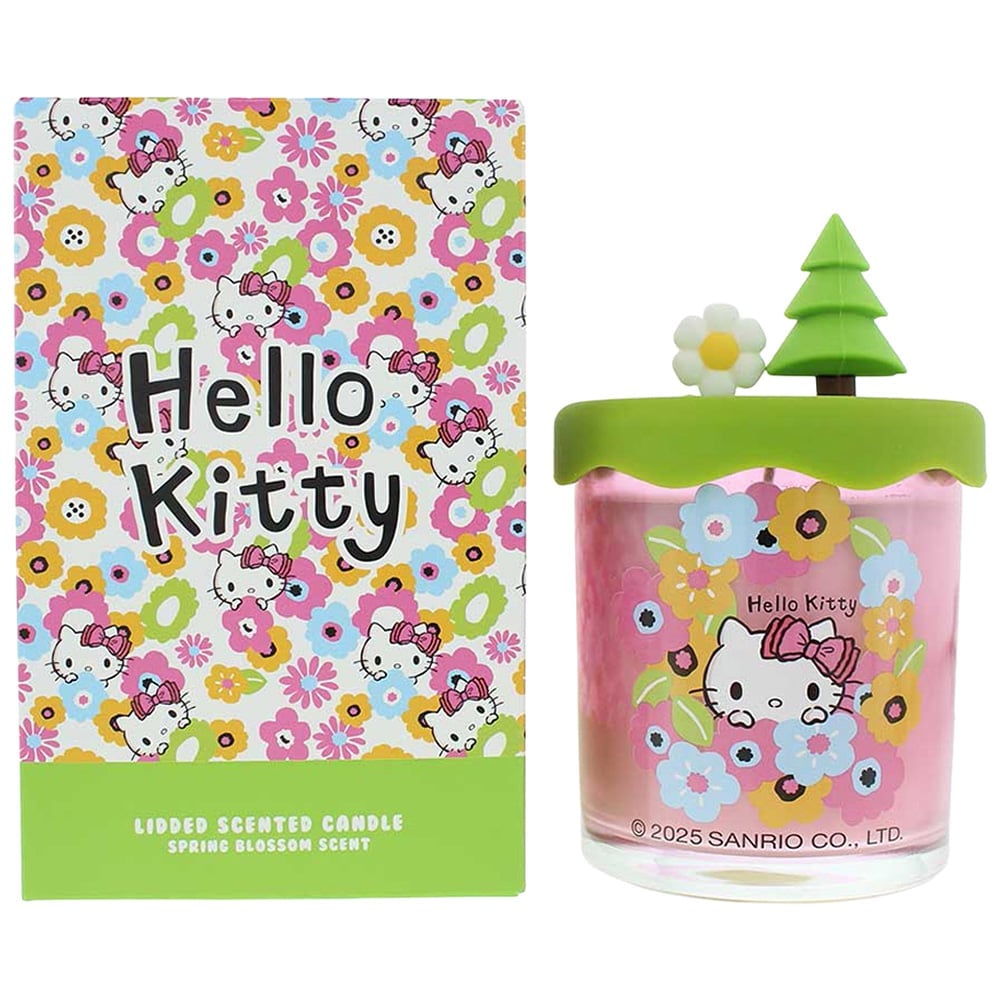 Hello Kitty Seasons Spring Blossom Candle with 3D Silicone Lid 206g Image 2