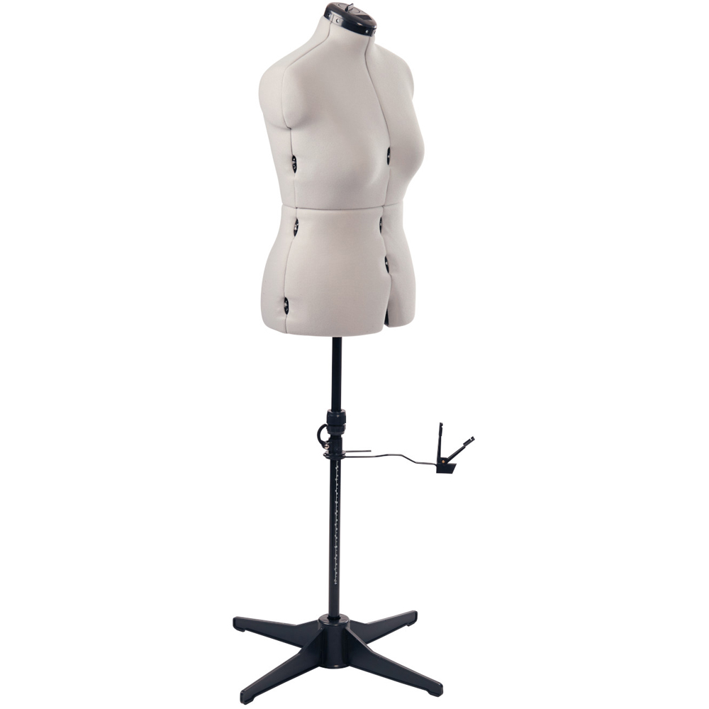 Sewing Online SW151-GREY Grey Adjustable 8-Part Dressmakers Dummy with Hem Marker Medium Image 5