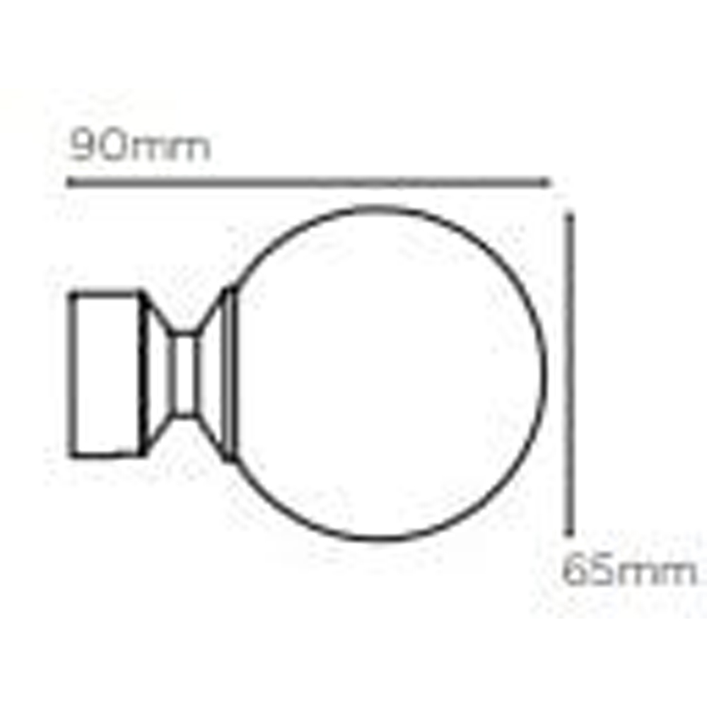 New Edge Blinds 180cm Fixed Length Satin Silver Metal Eyelet Curtain Pole Set with Sphere Finial Image 4