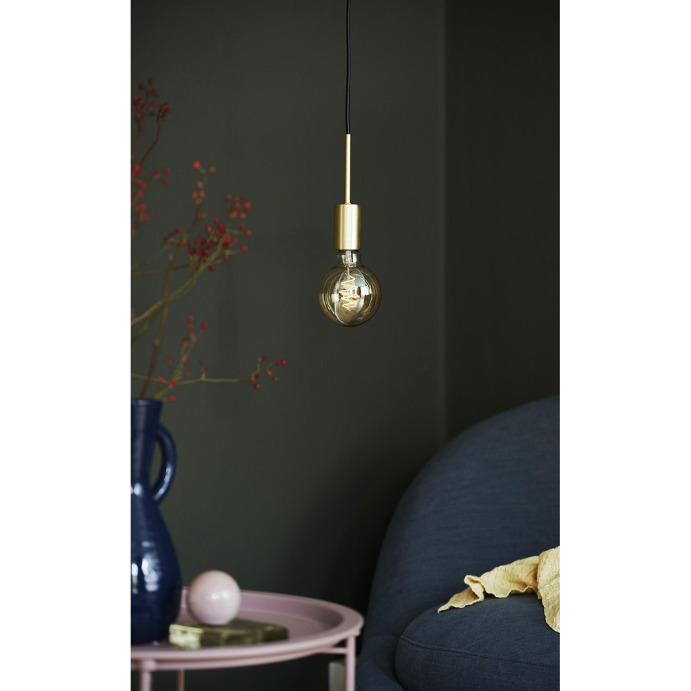 Nordlux Paco E27 Brass Metal Pendant Kit Image 2