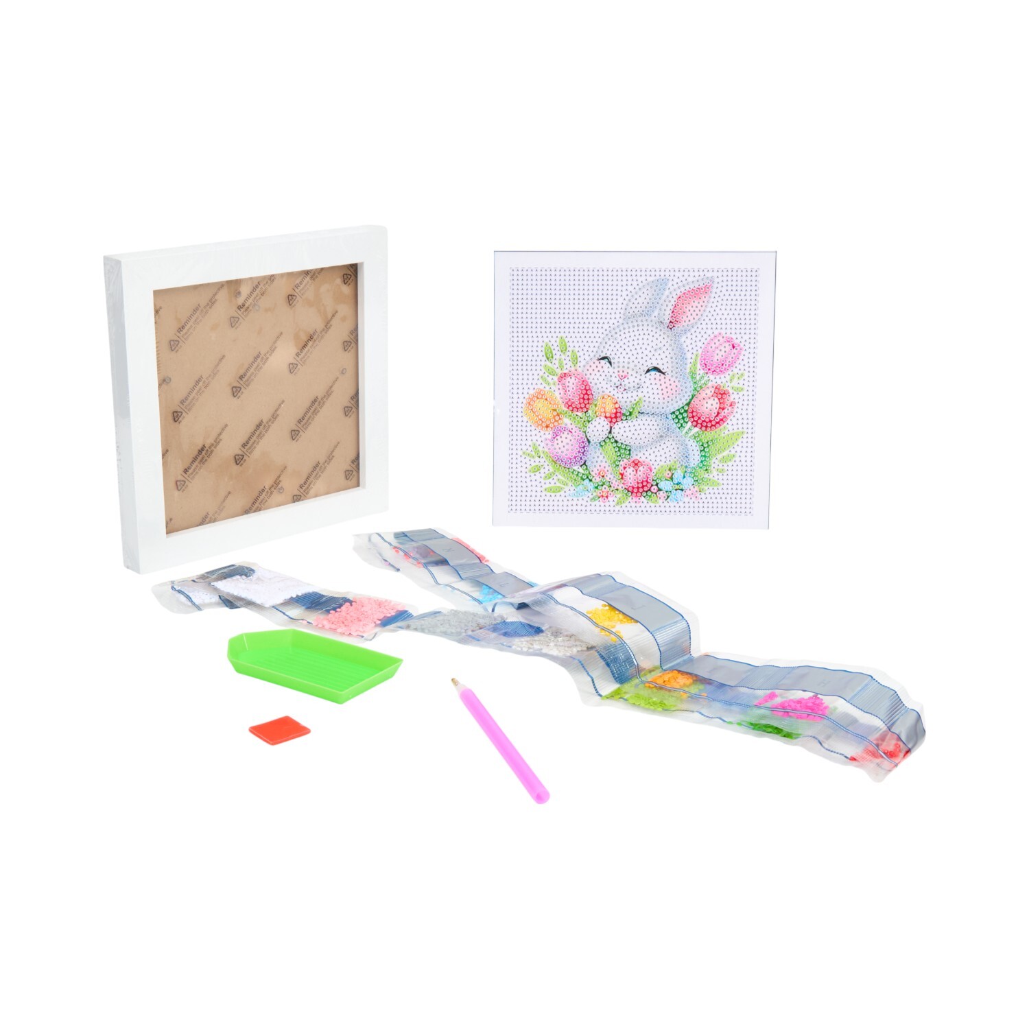 Easter Diamond Painting Framed Kit Image 7