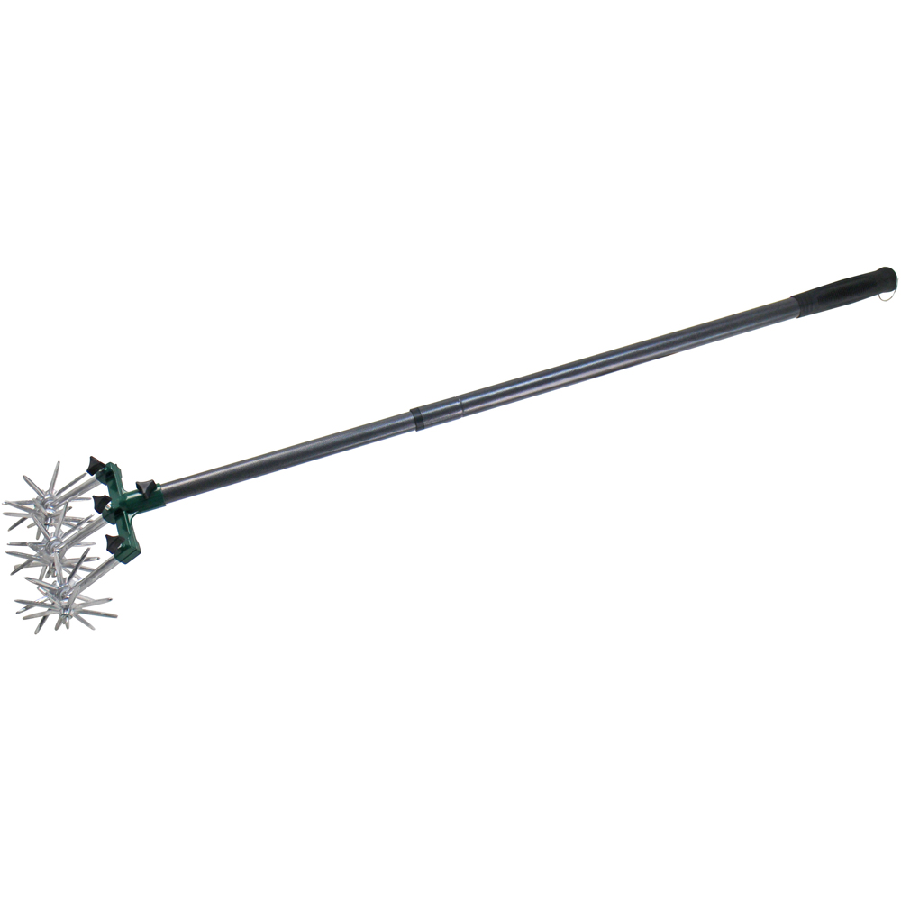 Avilo Green Rolling Garden Cultivator | Wilko