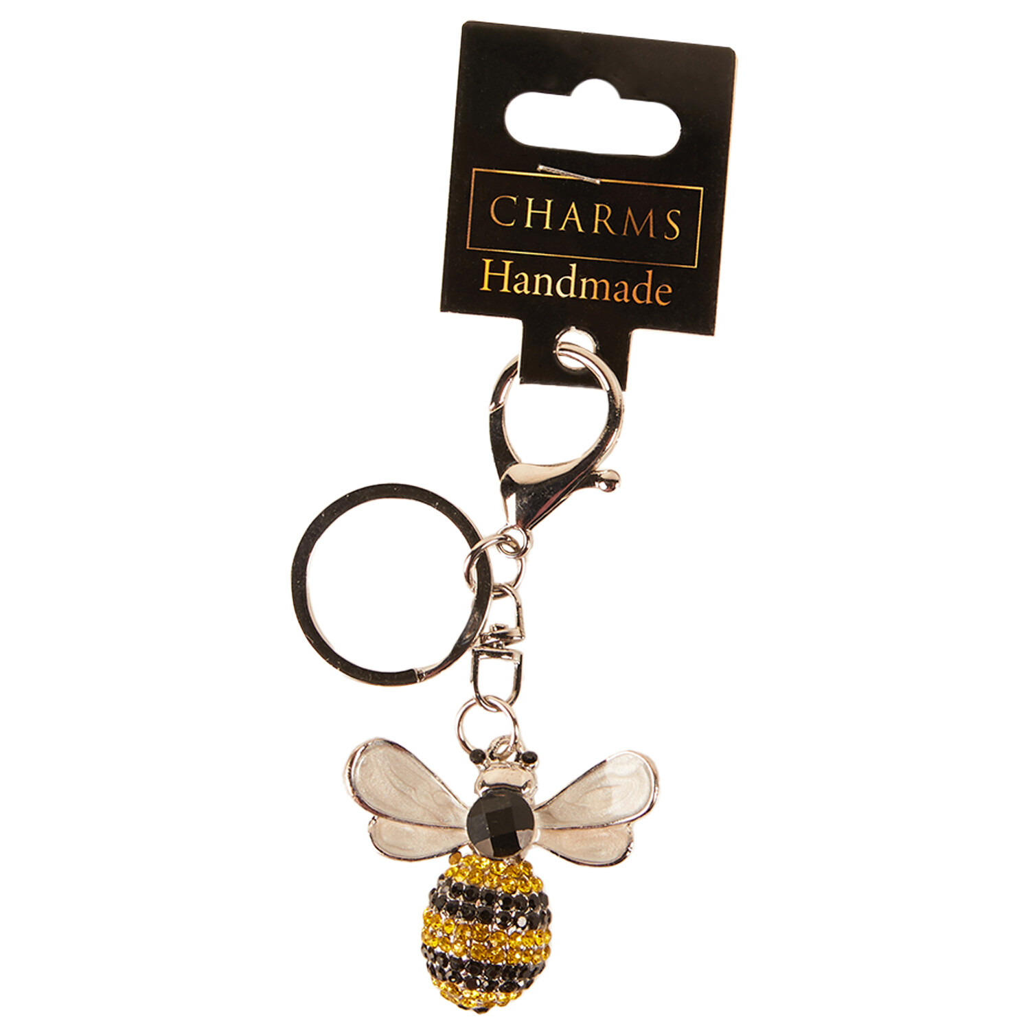 Bee Animal Keyring Multicolour Image 2