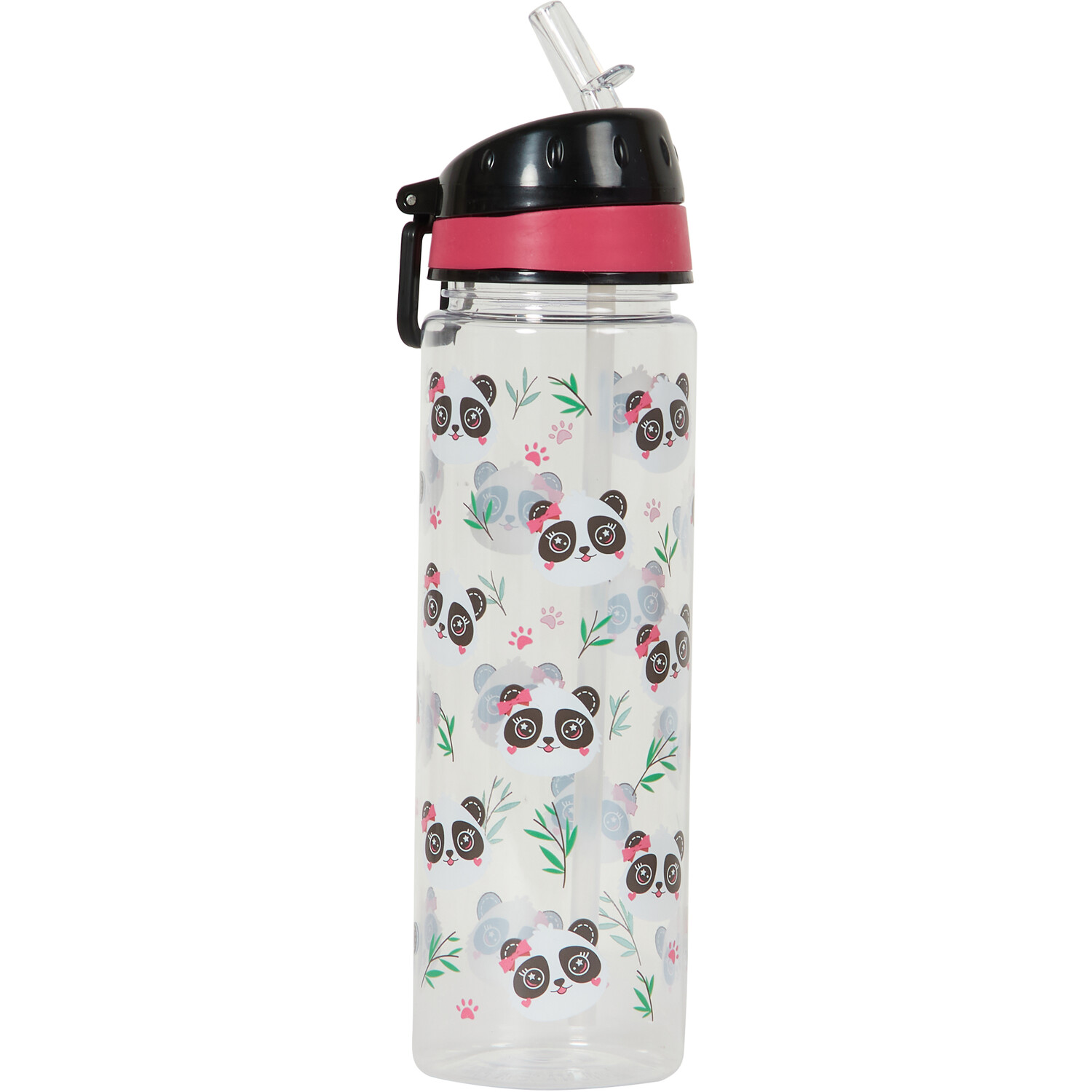 Panda Water Bottle 500ml - Clear Image 3