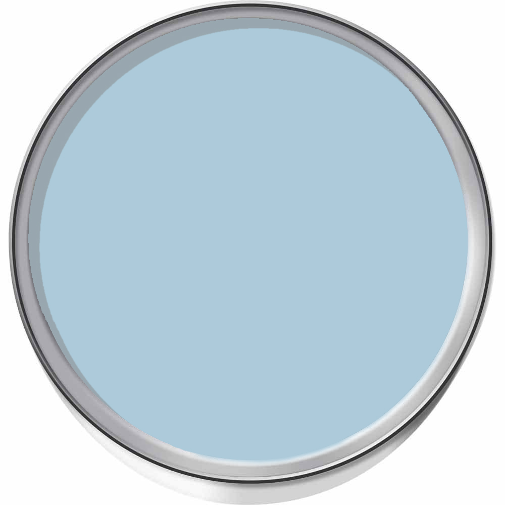 Craig & Rose 1829 Vintage Walls Wood and Metal Fresco Blue Eggshell Paint 2.5L Image 3