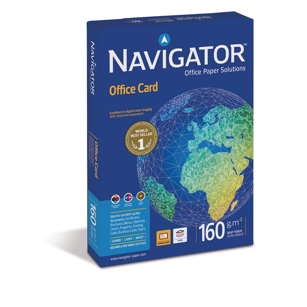 Navigator Office Card 160gsm 250 Sheets Image