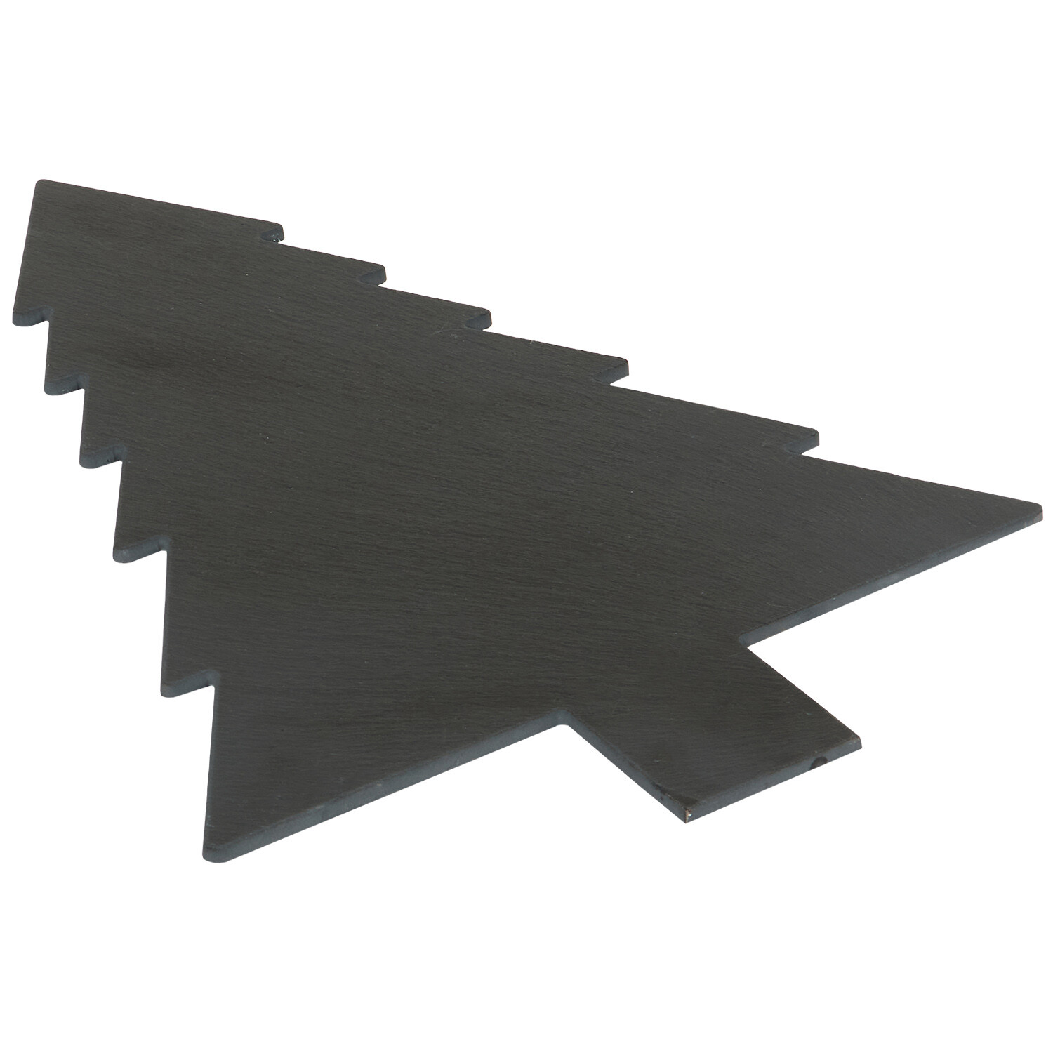 Christmas Tree Slate Serving Board - Black Image 2