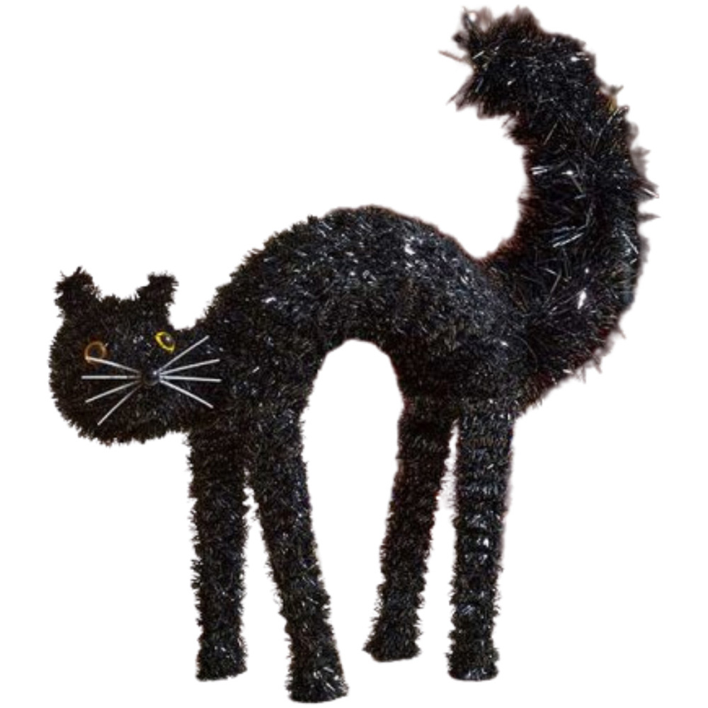 Samuel Alexander Halloween Black Scaredy Cat 42cm Image 1