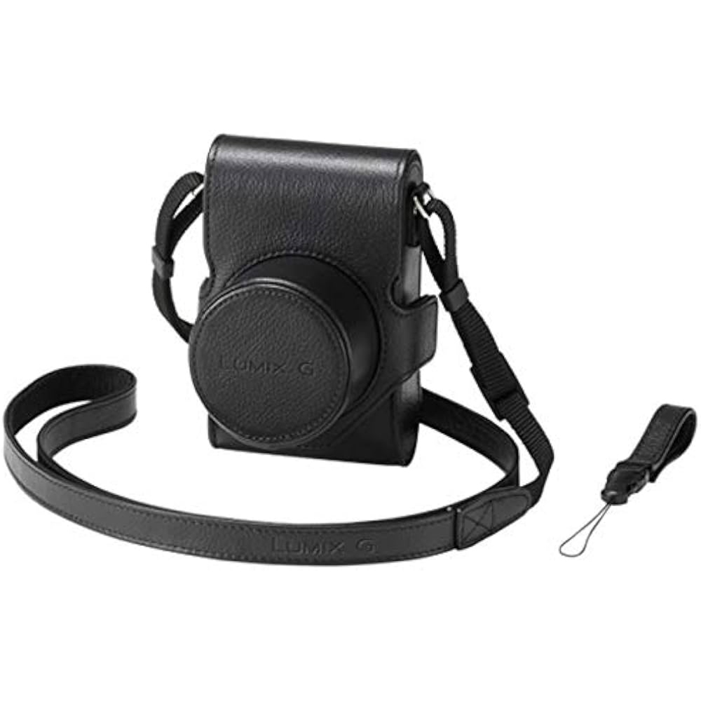 Panasonic Lumix DMW-CGK28 Black Original Leather Case Image 2