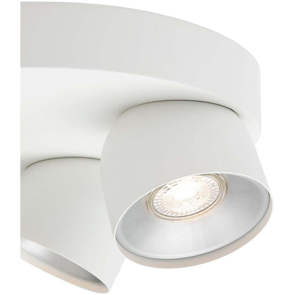 Nordlux Pitcher GU10 3-Rondel White Spotlight Image 5