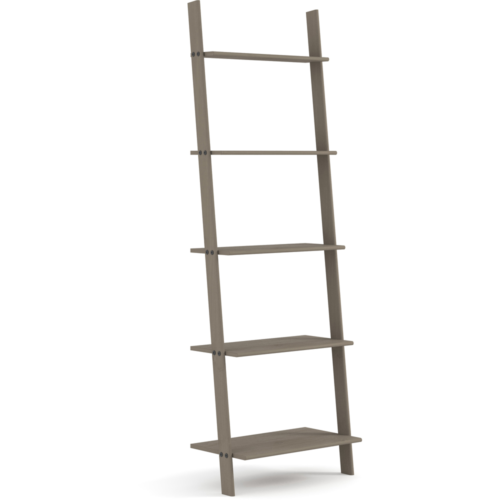 Core Products Corona 4 Shelf Grey Ladder Bookcase Image 3