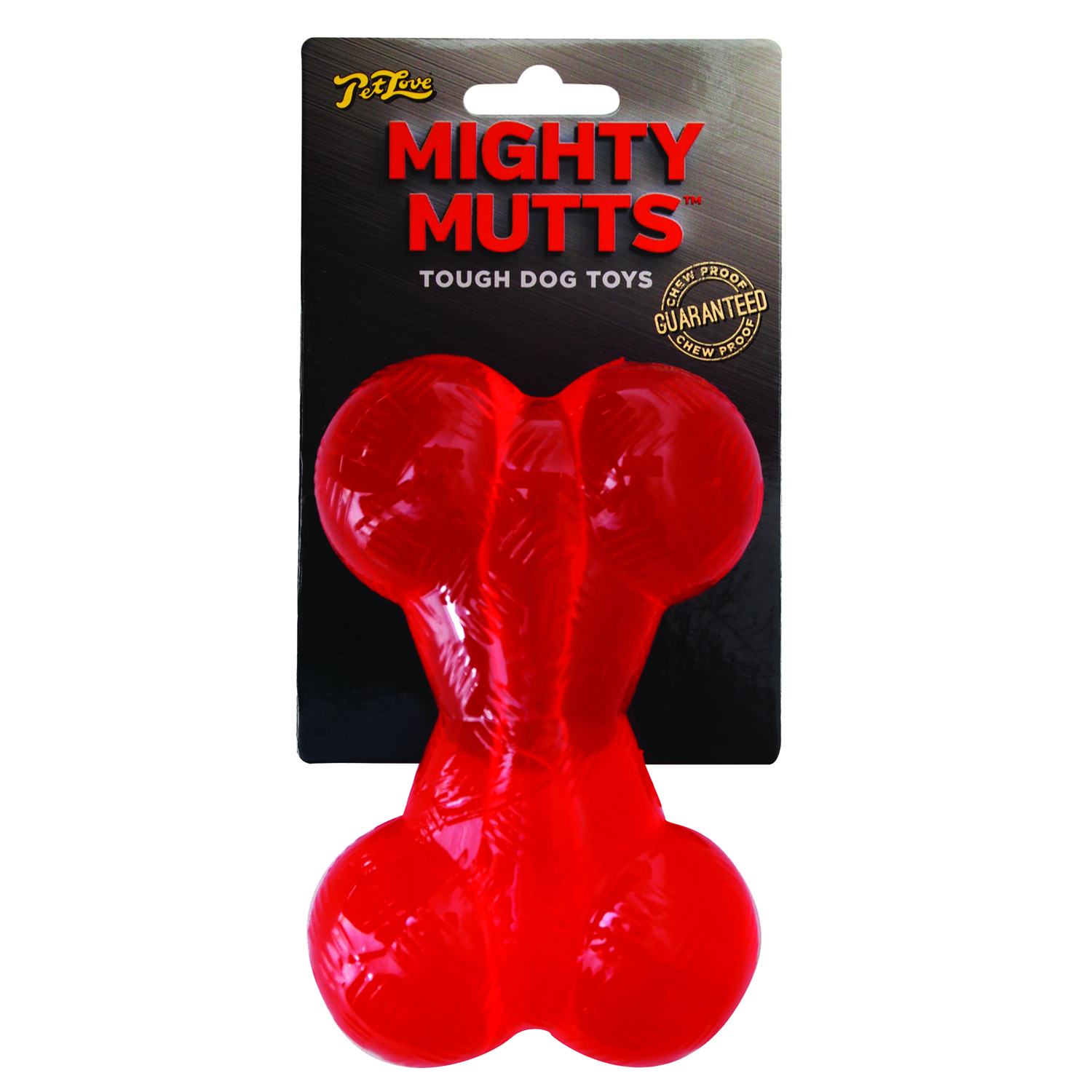 Mighty Mutts Rubber Bone - Medium Image