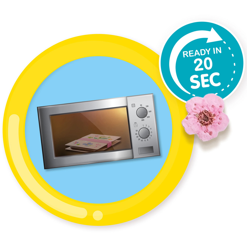 SES Creative Nature Inspired Flower Press Art Image 4