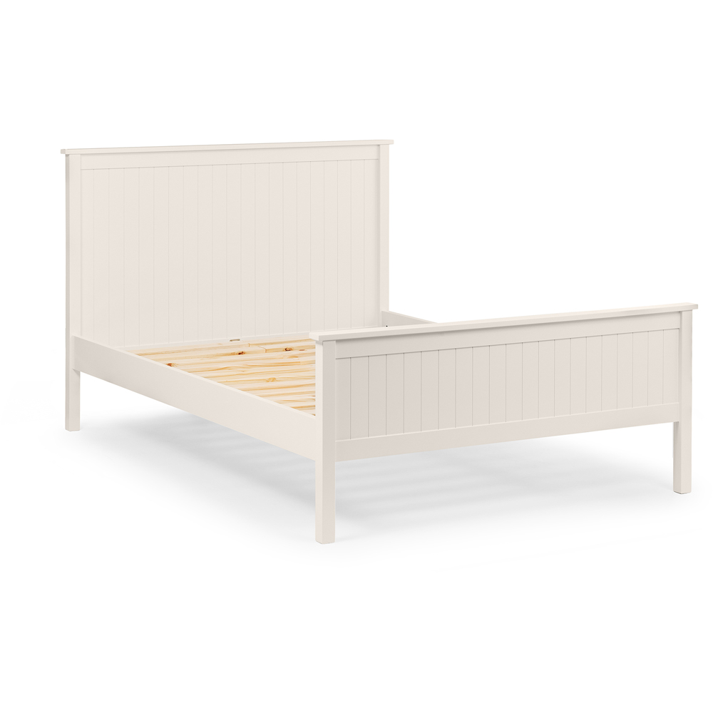 Julian Bowen Maine Double Surf White Bed Image 2