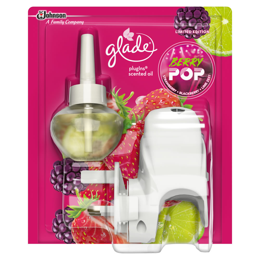 Glade Berry Pop Electric Plugin Unit 20ml Wilko