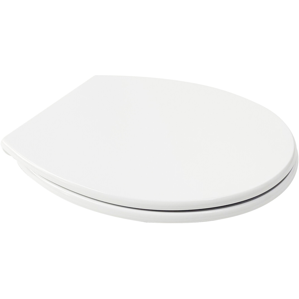 Newbury Toilet Seat White Image 3