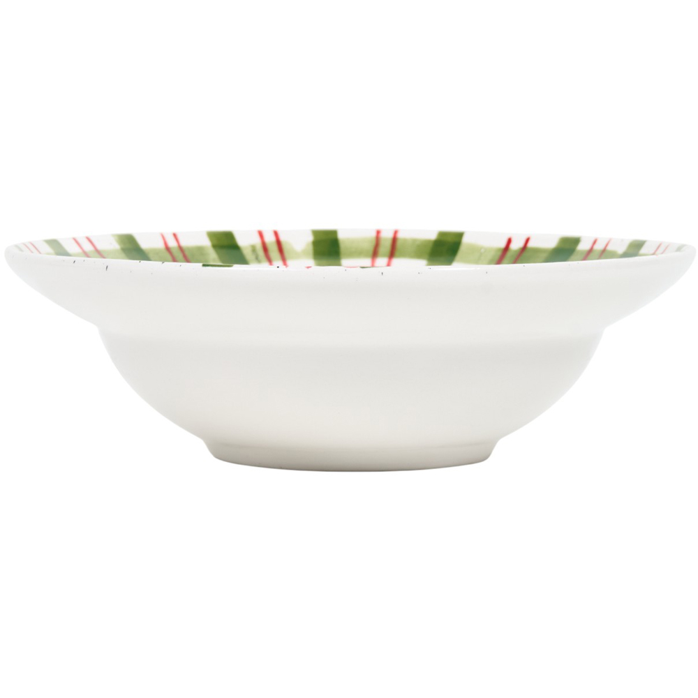 Festive Stone Robin Bowl - White Image 3