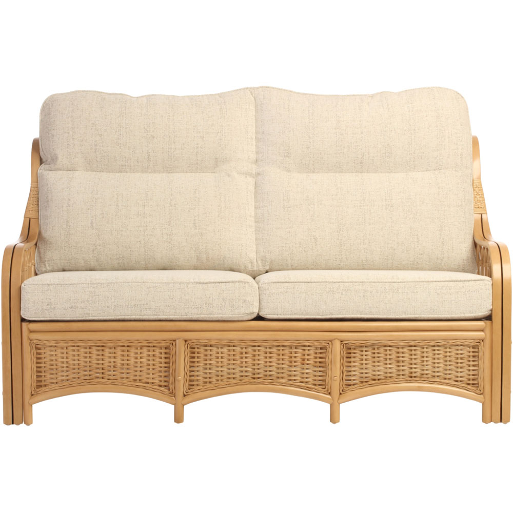 Desser Furniture Vale 3 Seater Light Oak Athena Plain Sofa Image 3