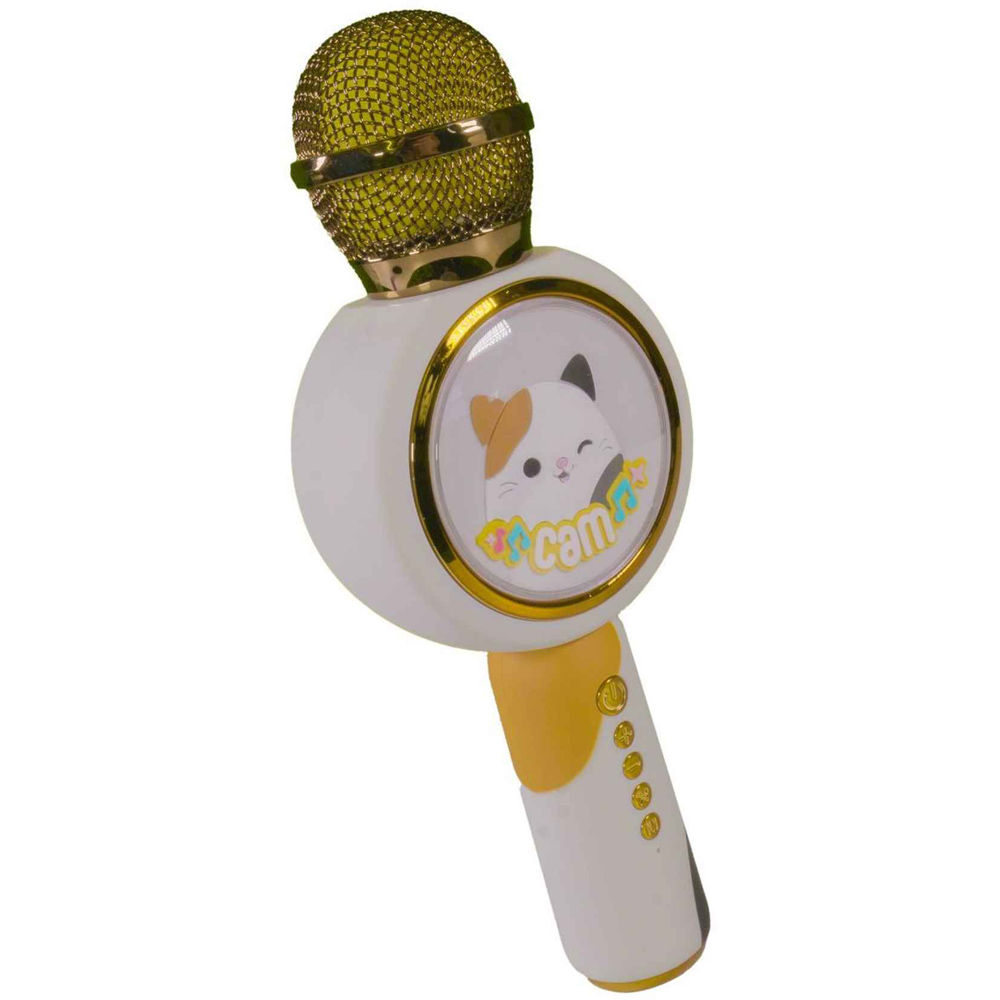 Lazerbuilt Squishmallows Cam The Cat Karaoke Microphone Image 3