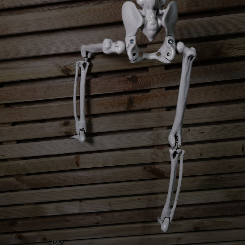 Samuel Alexander Posable Full Body Halloween Skeleton Decoration with Movable Joints 90cm 6 Pack Image 8