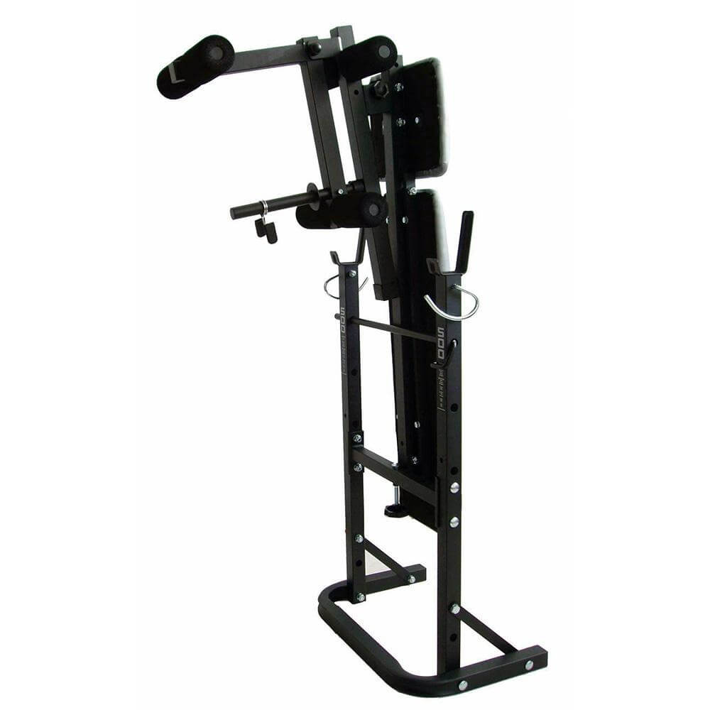 York B500 Black Foldable Barbell Weight Bench Image 2