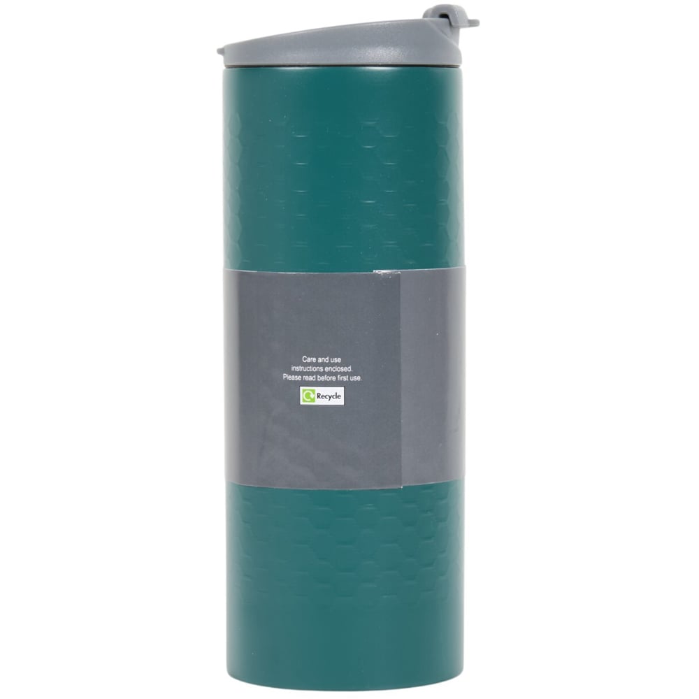 Nitro Embossed Stainless Steel Travel Mug Image 3