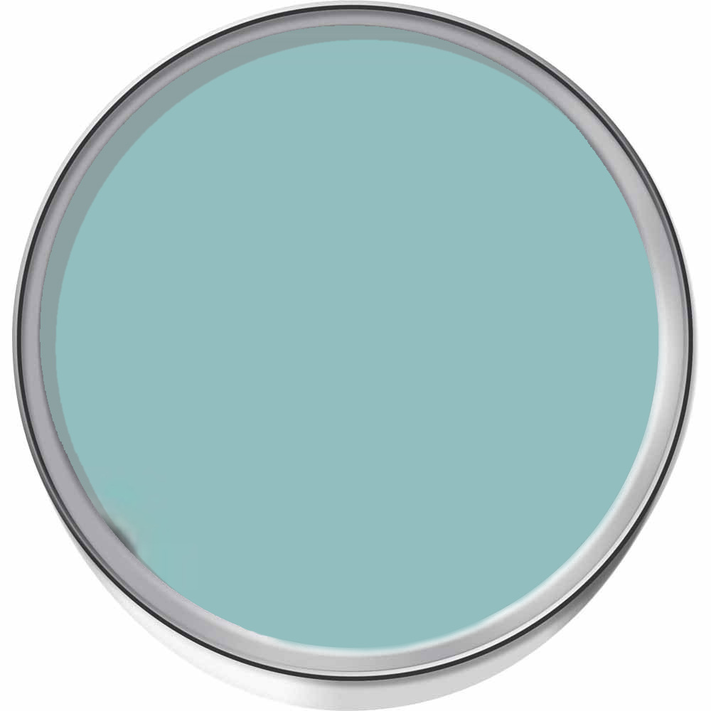 Dulux Heritage Walls and Ceilings Sky Blue Velvet Matt Emulsion Paint 1L Image 3