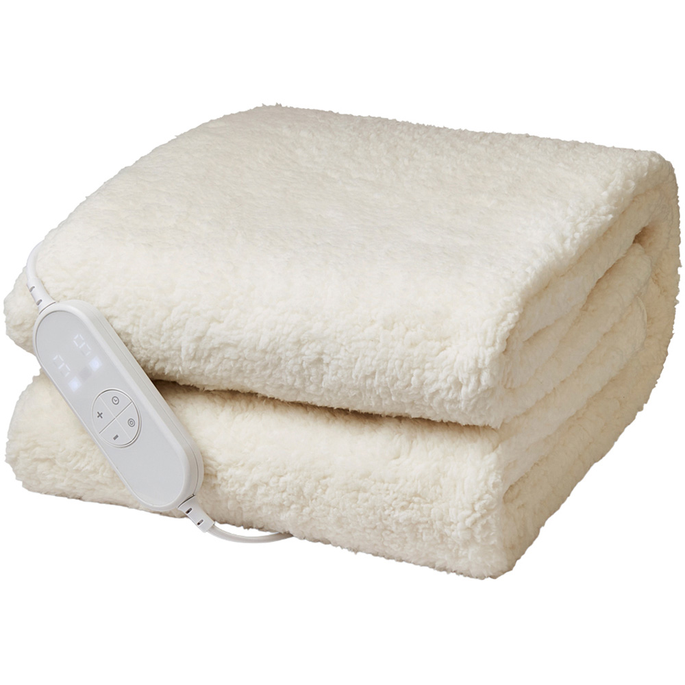 Morphy Richards Single Cream Heated Electric Underblanket Image 1