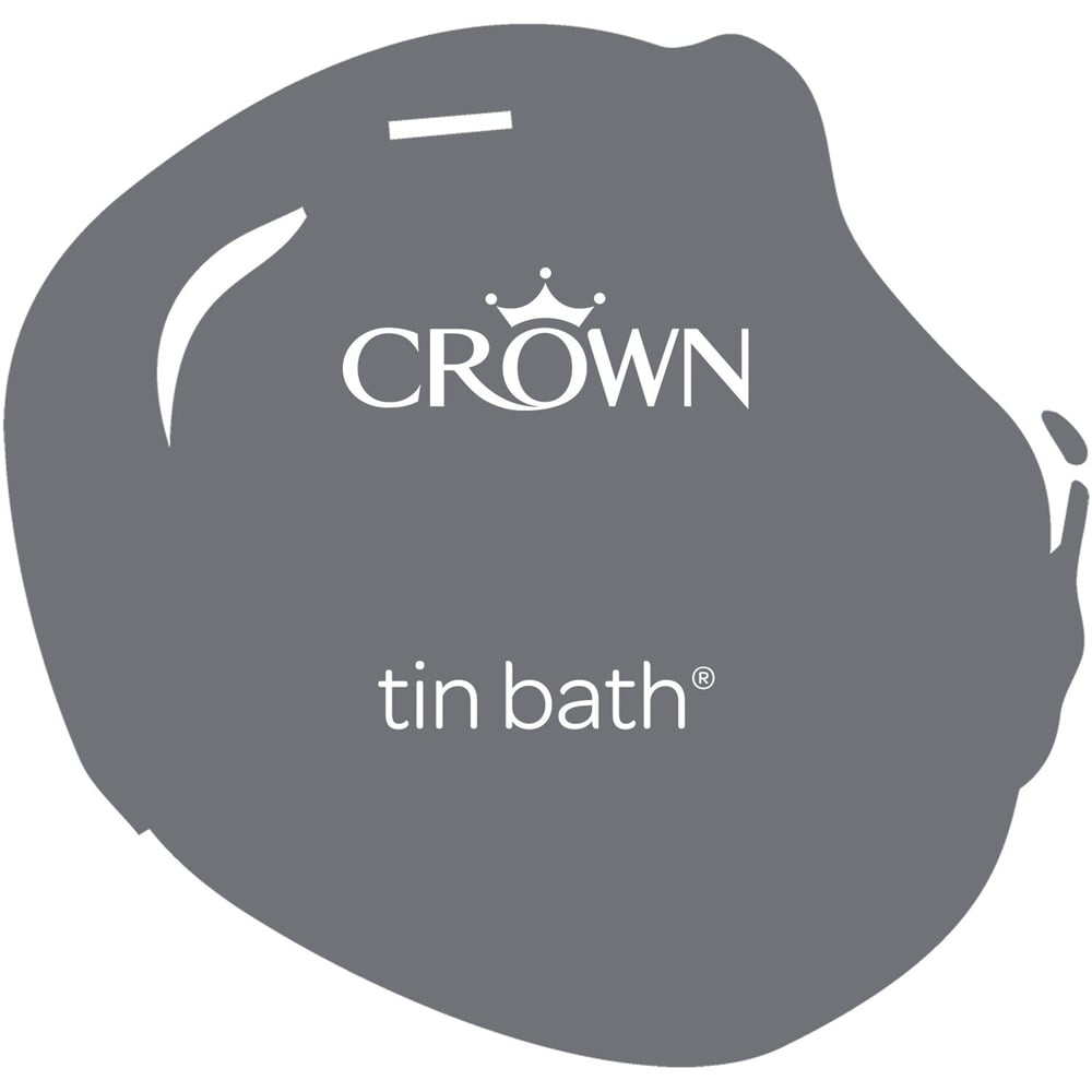 Crown Easyclean Bathroom Paint - Tin Bath Image 8