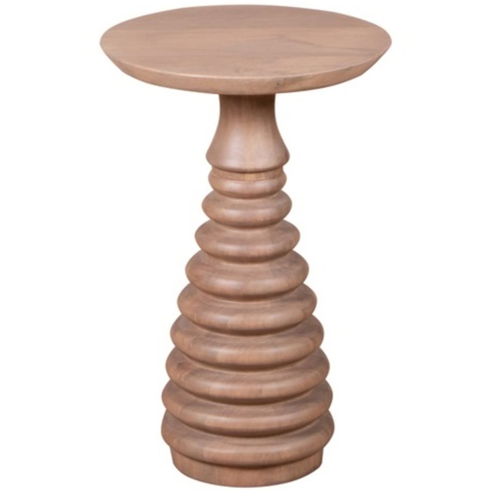 Brooklyn Valencia Cane and Mango Wood Side Table Image 2