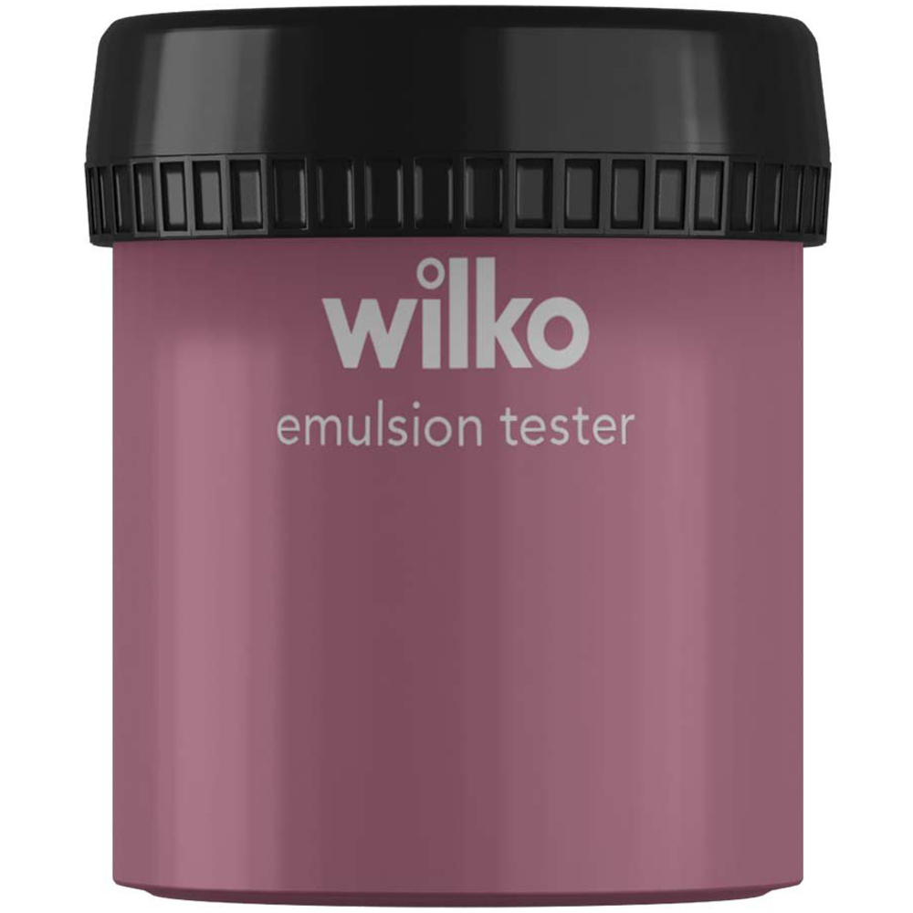 Wilko Dusky Amethyst Emulsion Paint Tester Pot 75ml Image 1