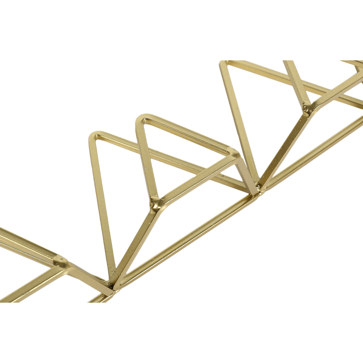 Gold Geo Wall 4 Hook Coat Rail Image 4