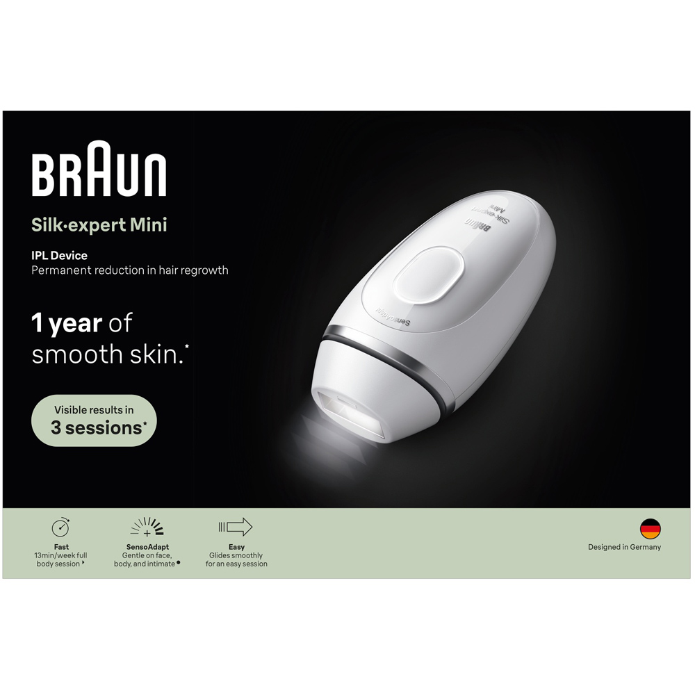 Braun Silk·expert Mini Laser IPL Hair Removal Device Image 3