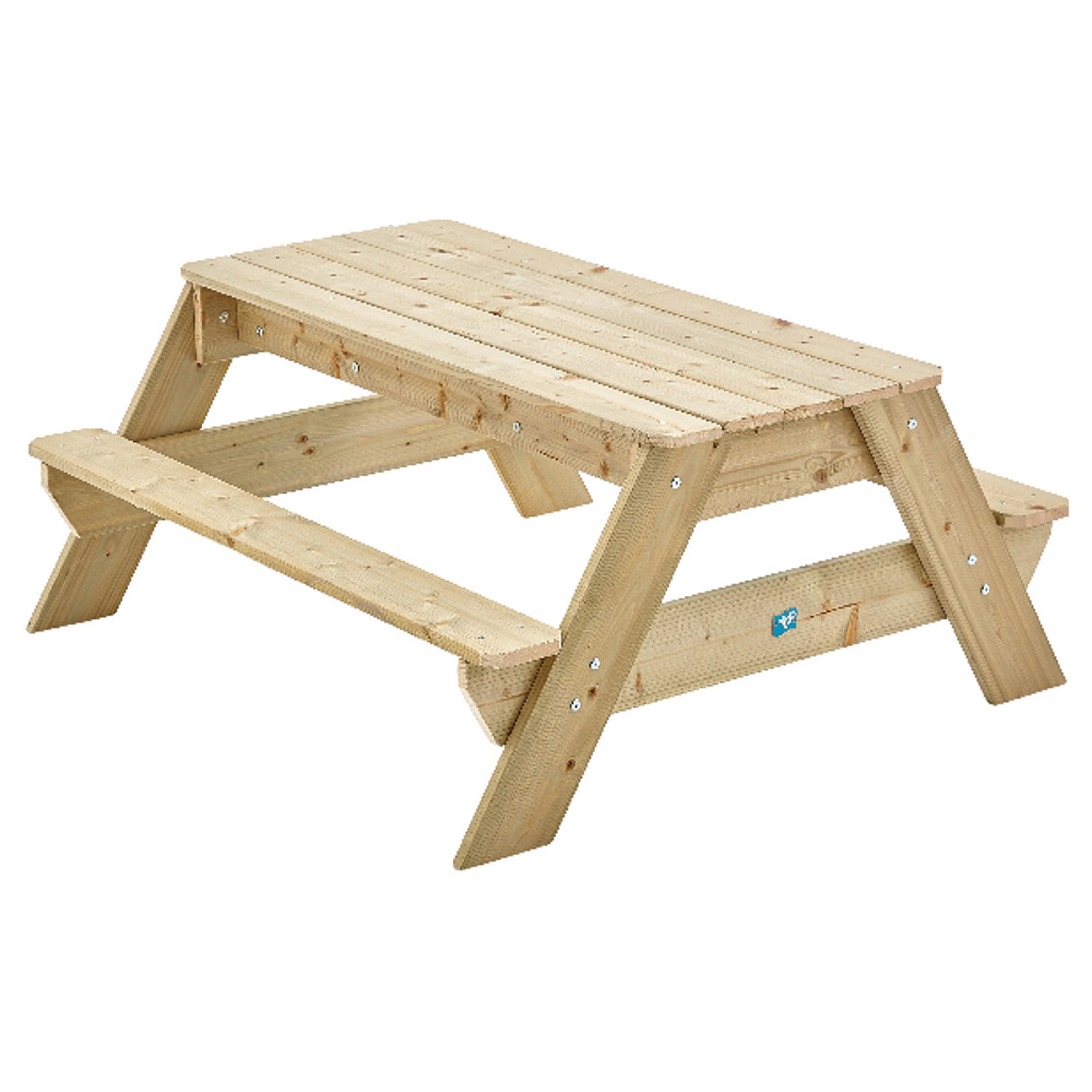 TP Deluxe Wooden Picnic Table Sandpit Image 1