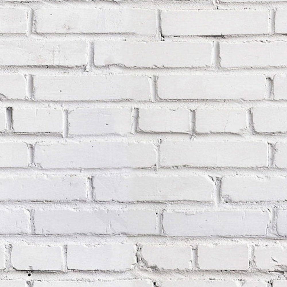 Bobbi Beck Eco Luxury Faux Brick White Wallpaper Image 1