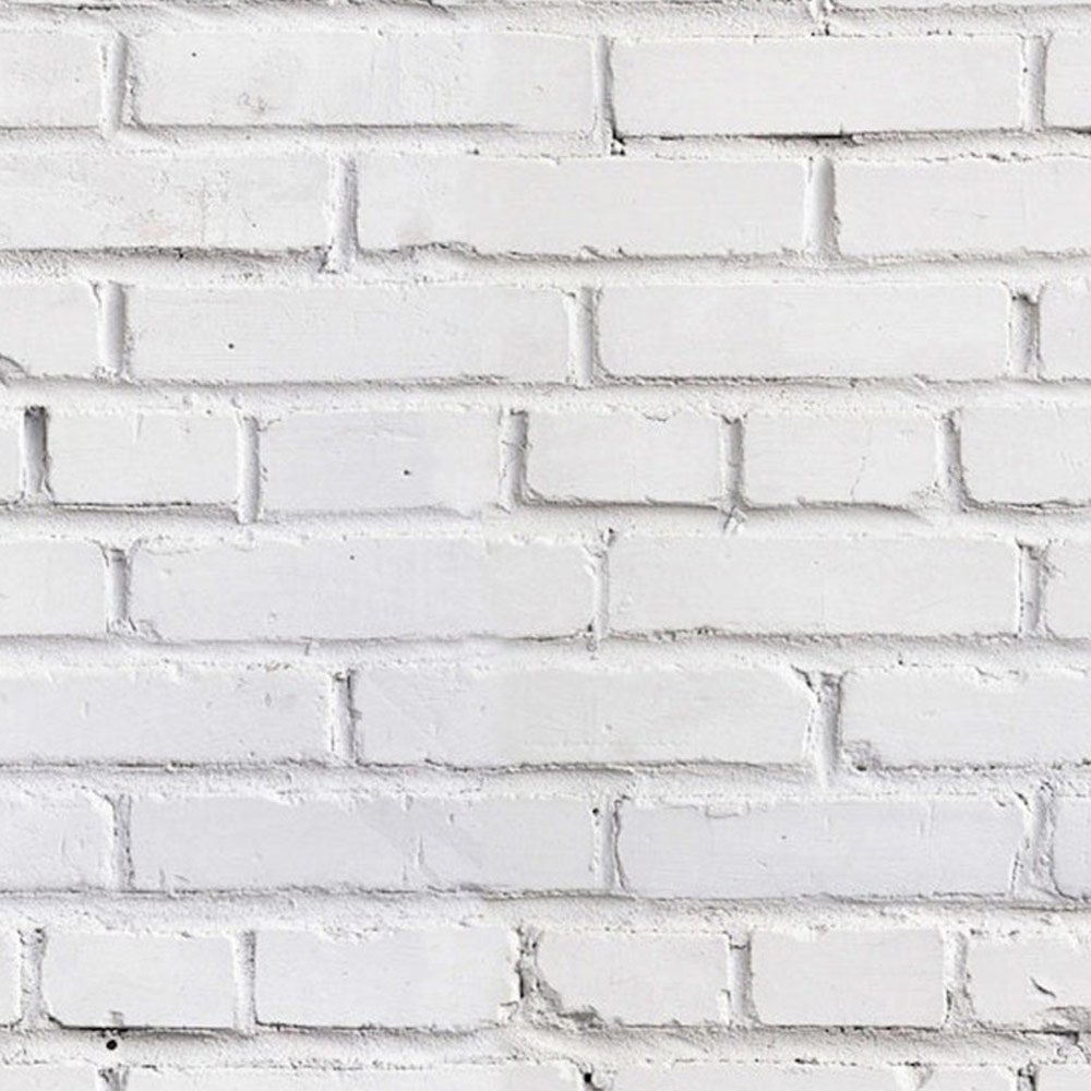 Bobbi Beck Eco Luxury Faux Brick White Wallpaper Image 1