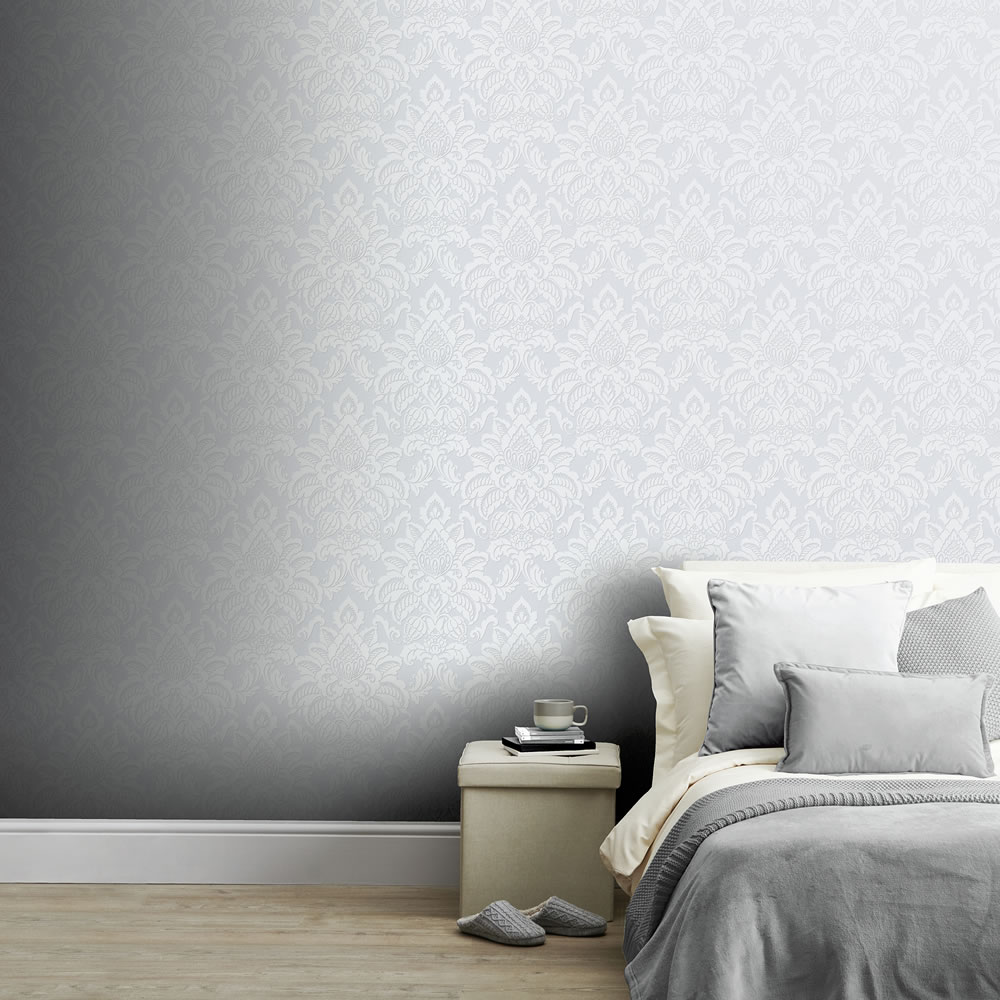 Arthouse Glisten Silver Wallpaper Image 4