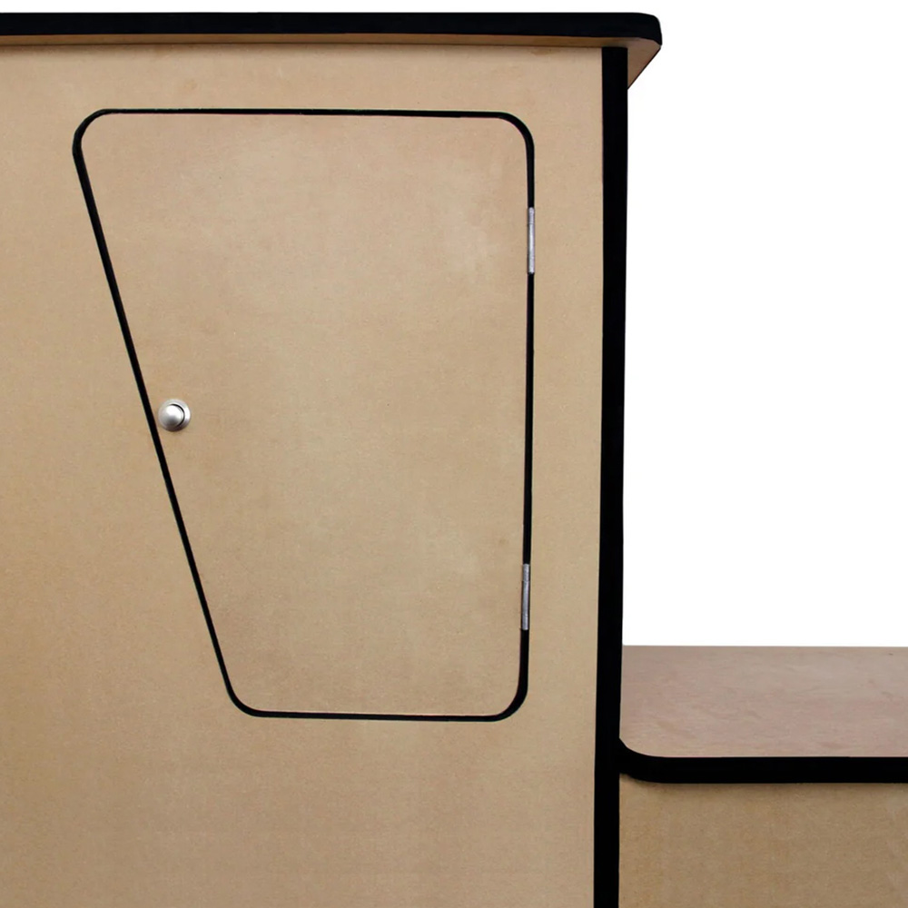MonsterShop Left Hand Drive MDF Camper Van Kitchen Unit Image 4