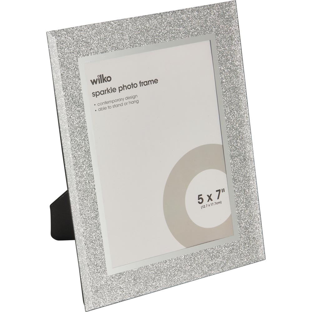 Wilko Sparkle Photoframe Image 1