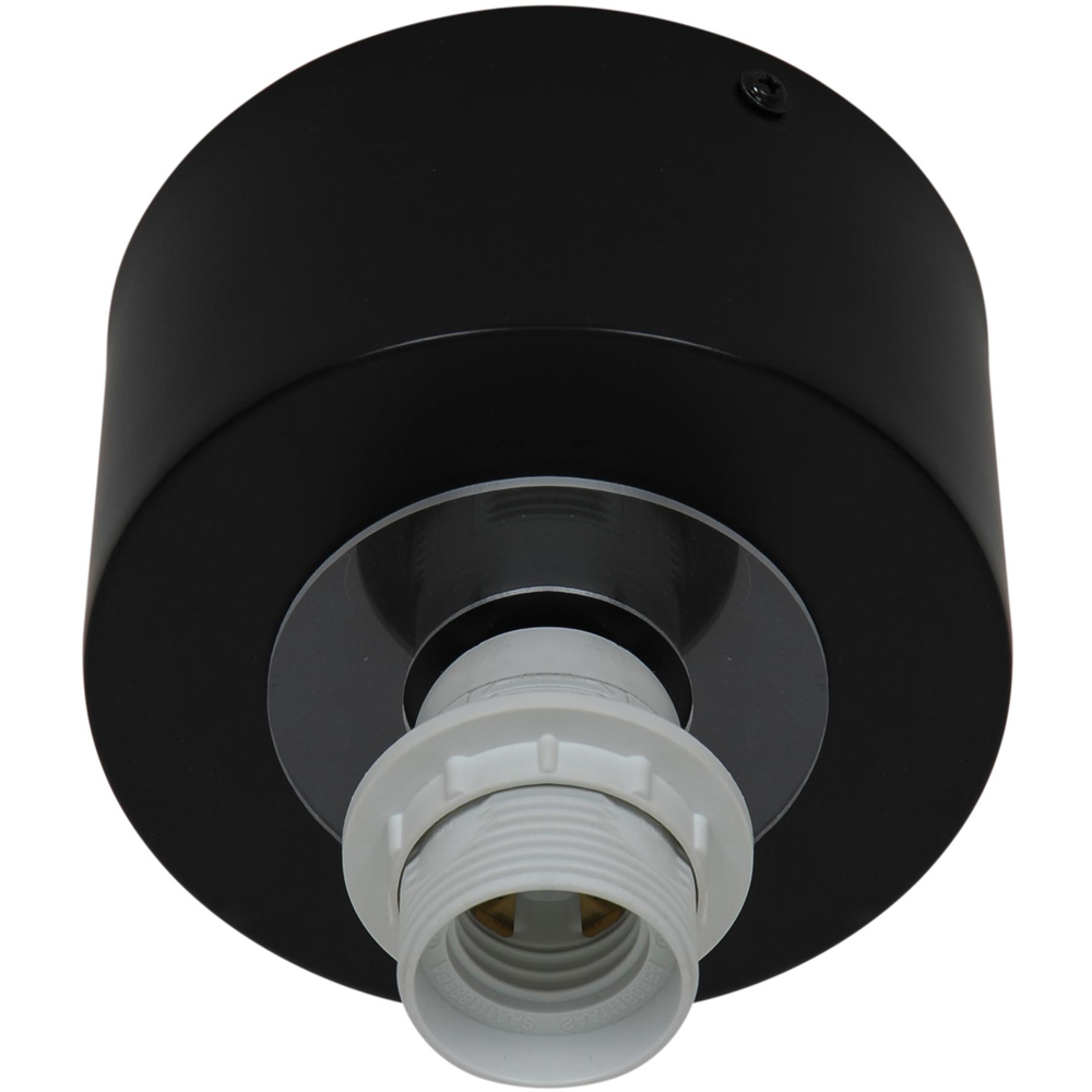 Nordlux Vivienne Black Pleated Ceiling Light Image 6