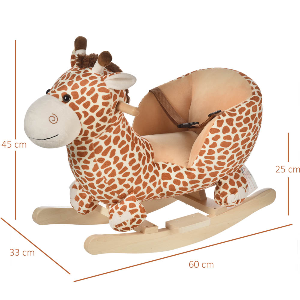 Tommy Toys Rocking Giraffe Baby Ride On Yellow Image 6