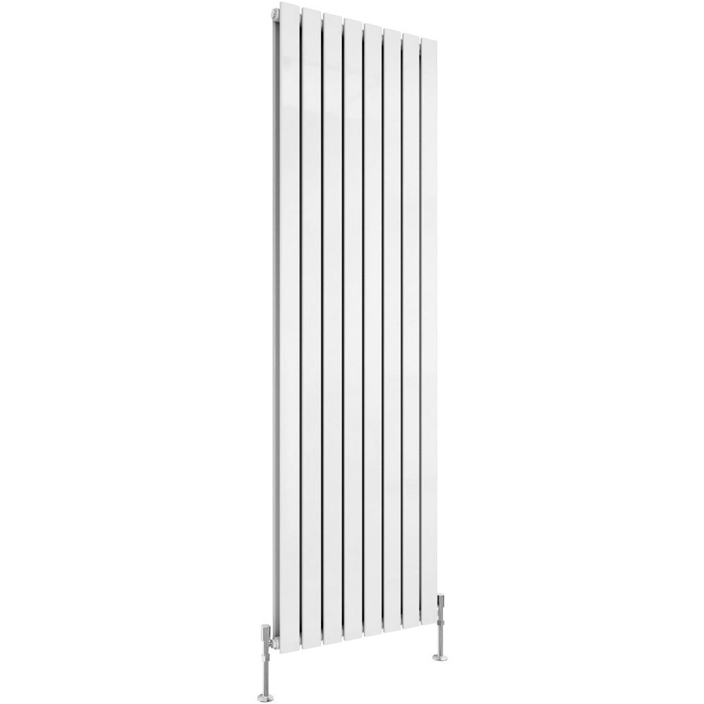 Stech Homes 6421 BTU White Double Panel Vertical Flat Radiator 1800 x 544mm Image 1