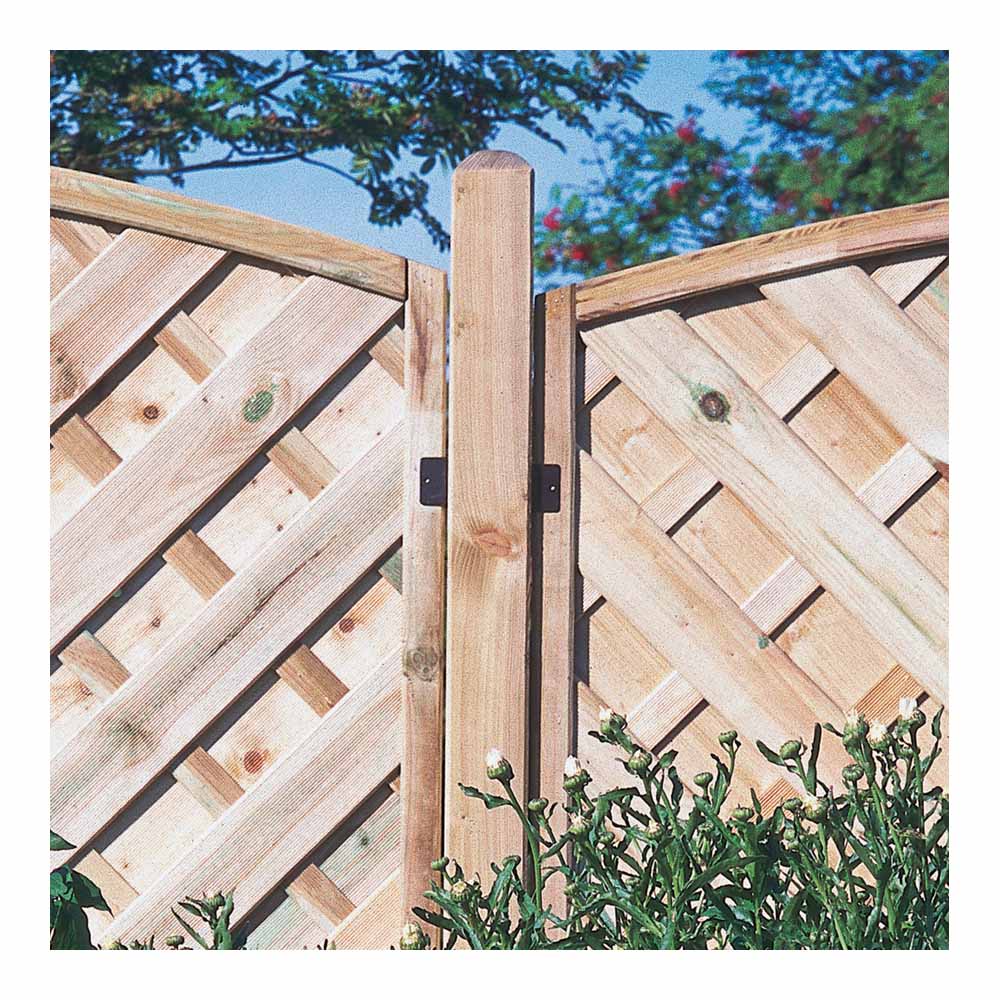 Forest Garden 8ft Ultima Fence Post Image 2