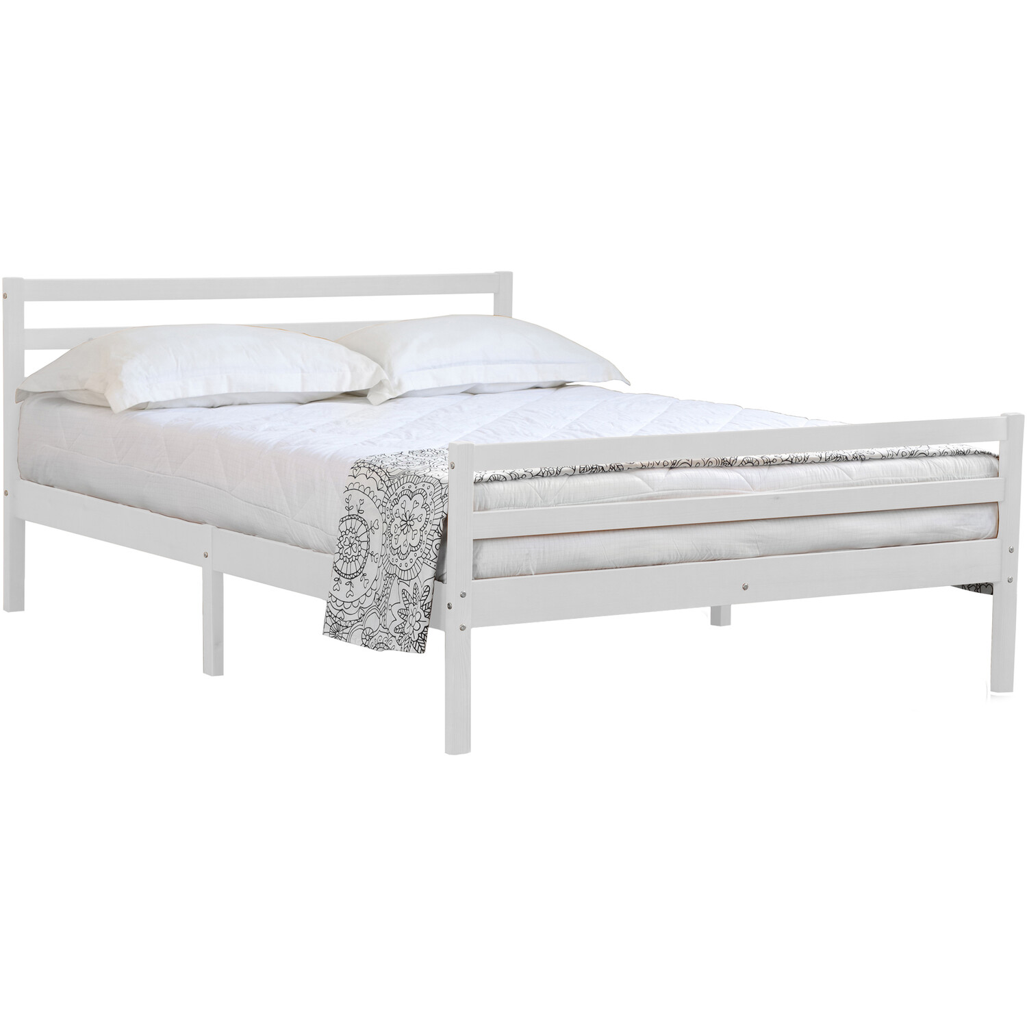 Atlas Bed - White Image 3