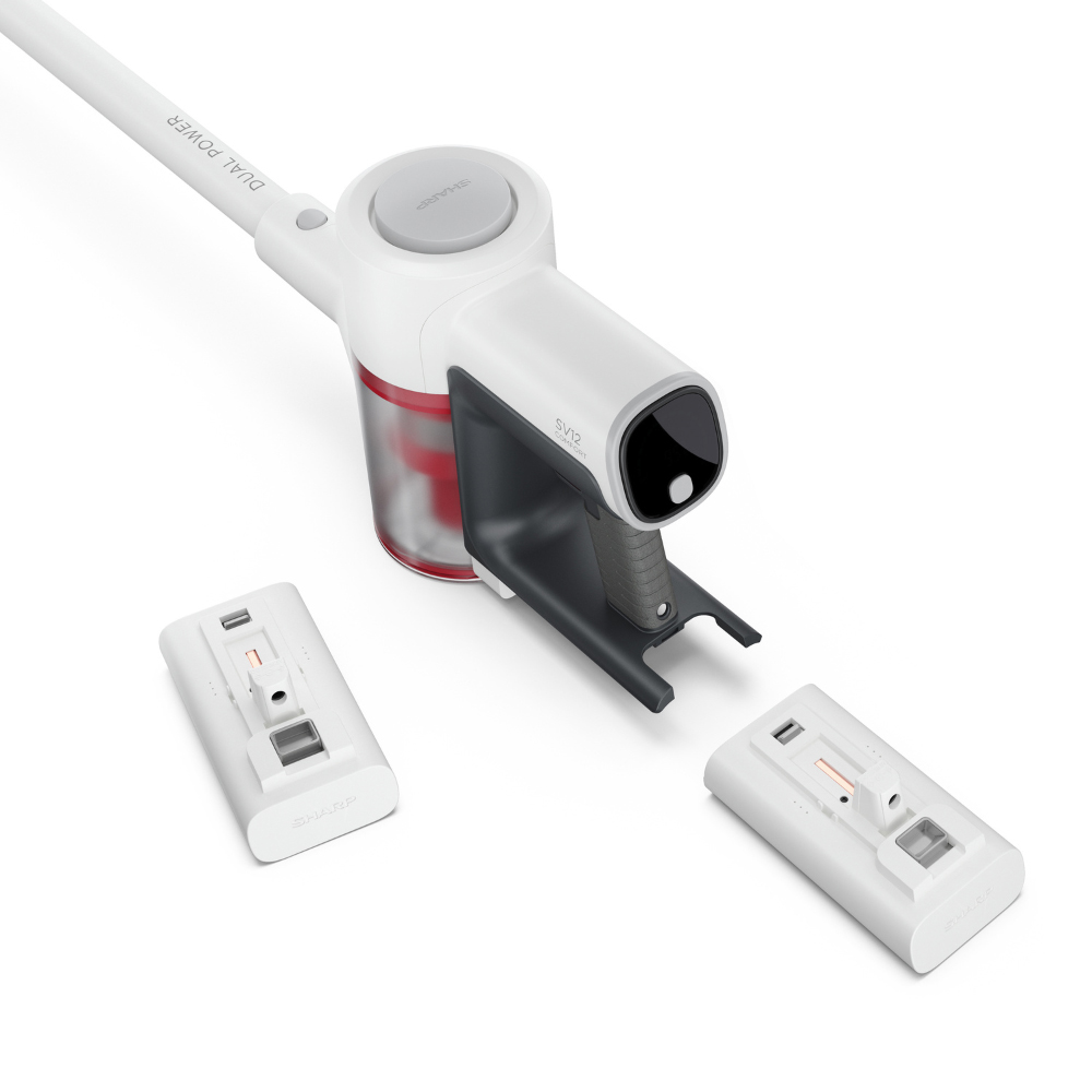 Sharp SV12AEU Dual Power Comfort Stick Vacuum Cleaner 22.2V Image 8