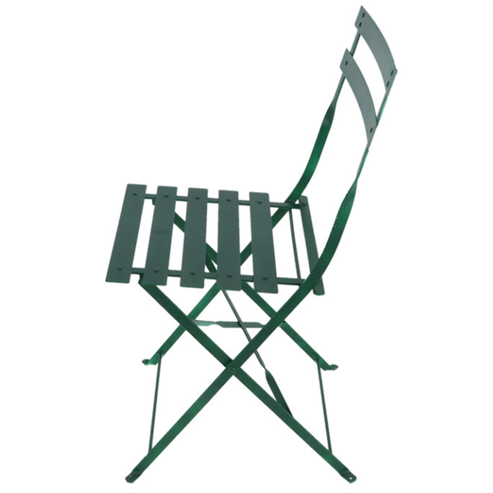 Fallen Fruits French Bistro Style Metal Chair Image 4