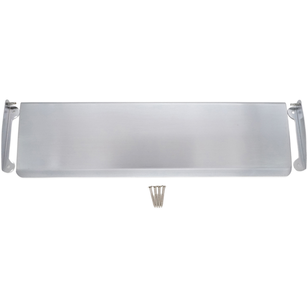 Spira Brass Satin Chrome Small Letter Tidy Flap 275 x 80mm Image 3