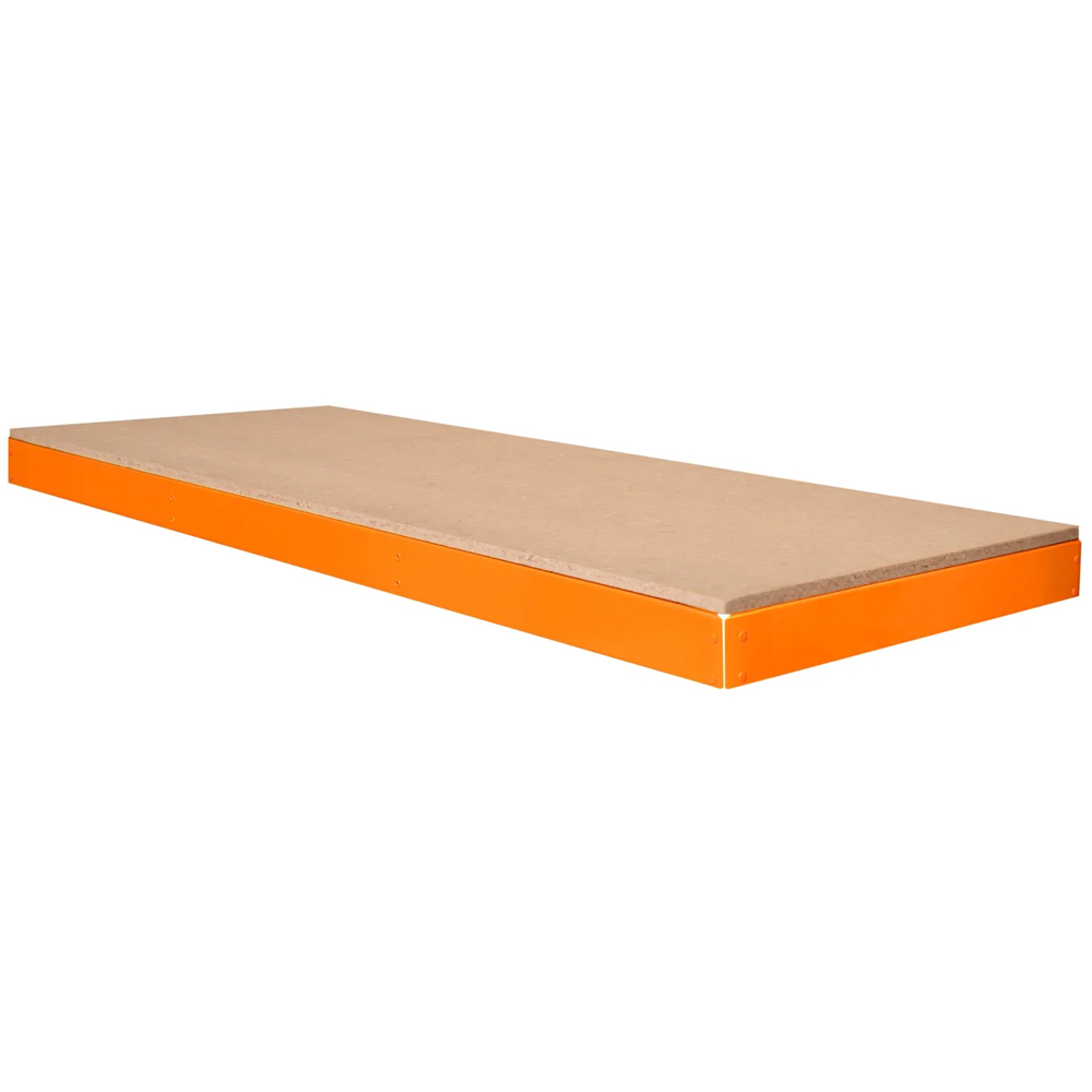 MonsterShop S-Rax Orange Workbench Additional Shelf 150 x 60cm Image 1