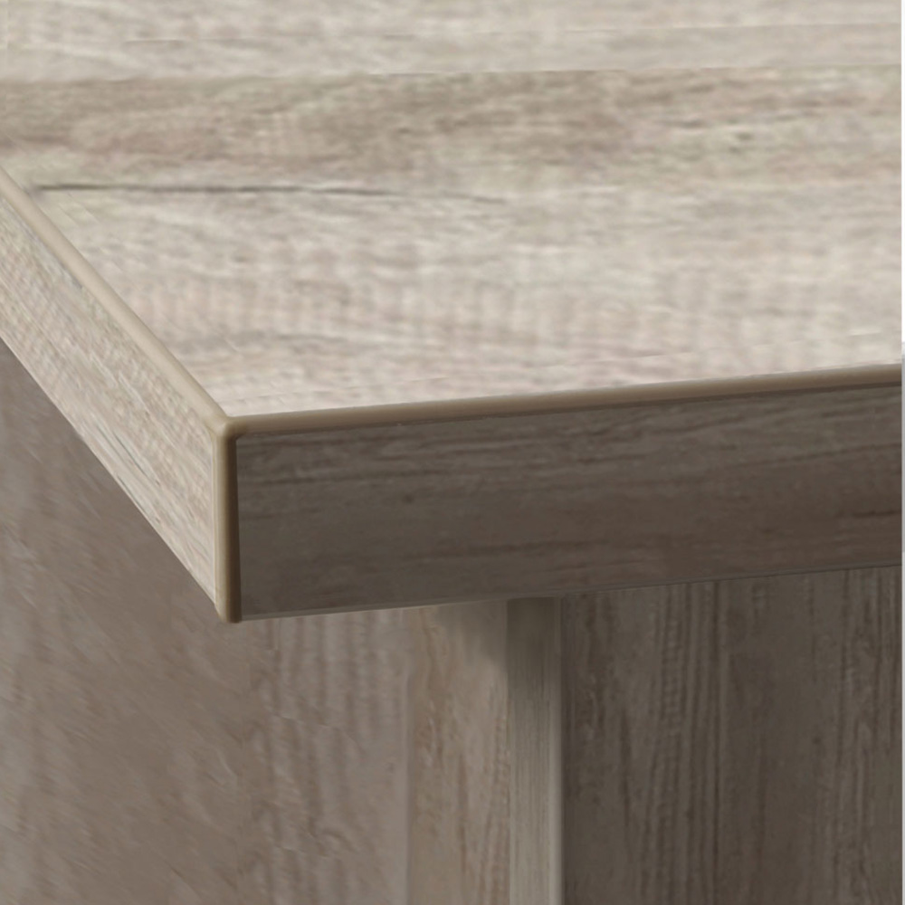 R White Cabinets Desktop Tower Storage Grey Image 3