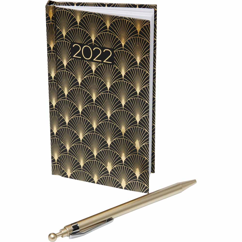 Wilko Deco Luxe Gift Set with Pen Week To View Image 2